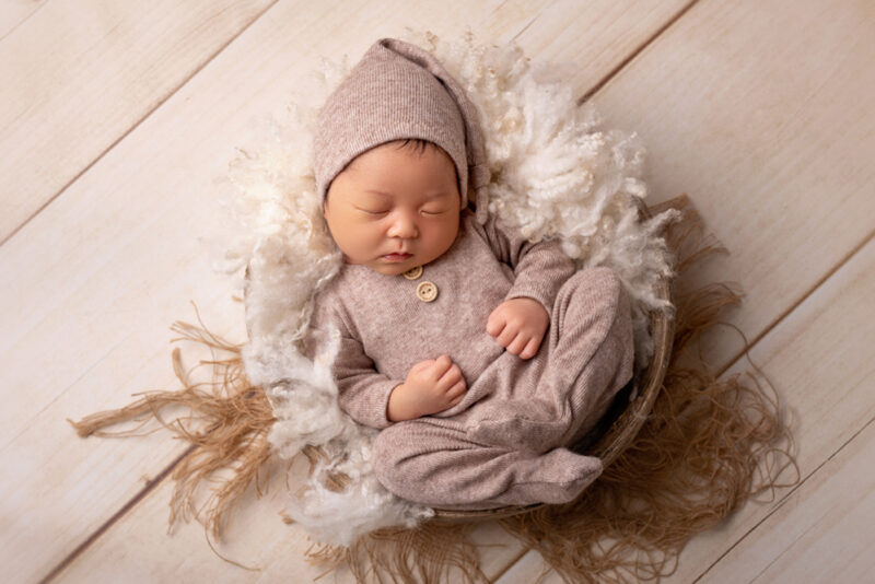 séance photo nouveau-né photographe Bruxelles studio bébé shooting Sandrine Blomme Photography